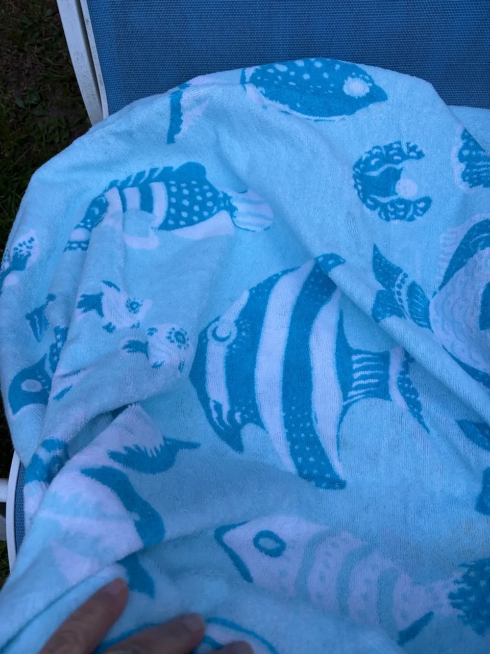 Vera Bradley Beachtown in sea creature, print large towel two sided print